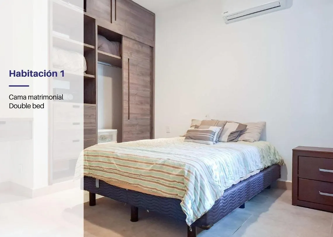 Modern Apt Tulum With 2 Bdr Gym & Pool Apartment
