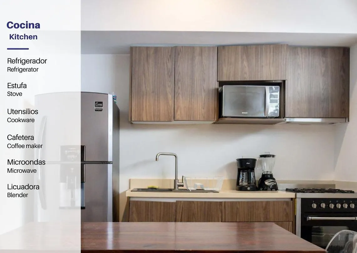 Apartment Modern Apt Tulum With 2 Bdr Gym & Pool